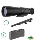 Pack demi jumelle Waldberg 9x63 + compensateur + malette