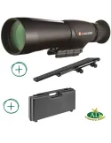 Pack demi-jumelle Vanguard Endeavor 9x65 HXD + compensateur + malette