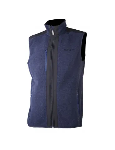 Gilet Somlys tricot bleu classie