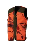 Gilet Somlys Light Traque orange camo