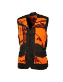 Gilet Somlys Softshell camo orange/vert