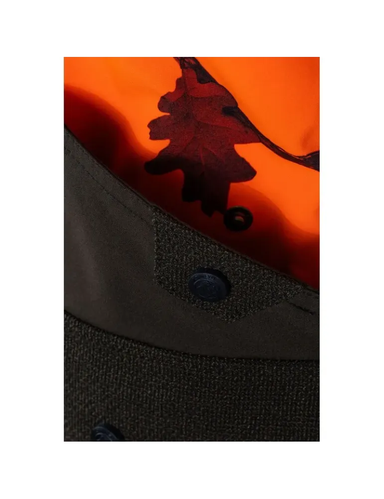 Gilet Somlys Softshell camo orange/vert