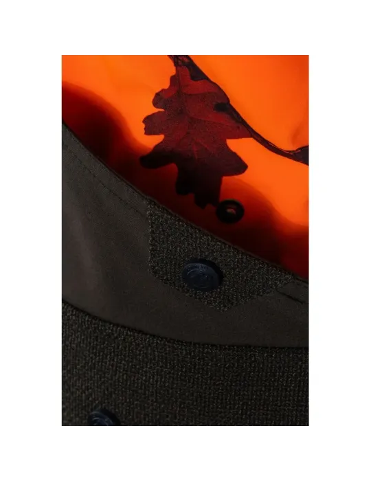 Gilet Somlys Softshell camo orange/vert