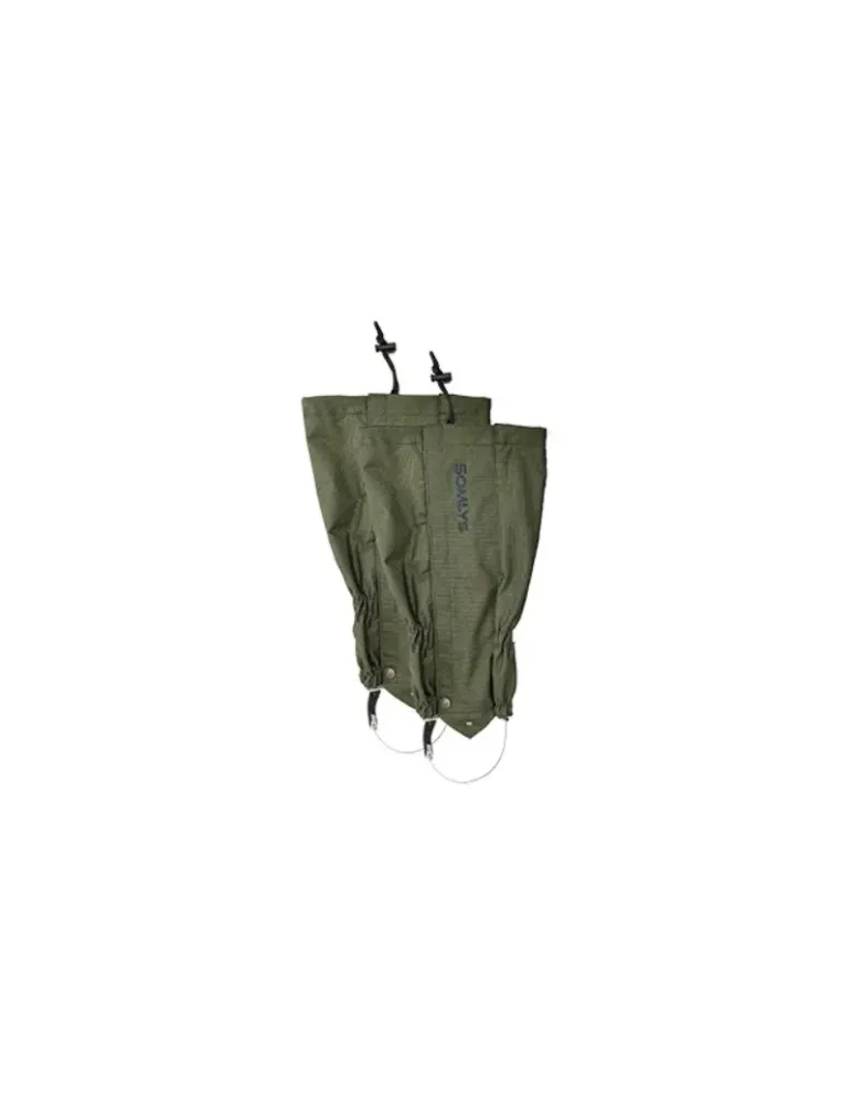 Guêtres Somlys light traque vert