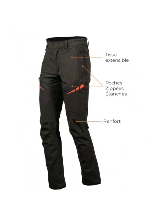 Pantalon Somlys Newtek vert