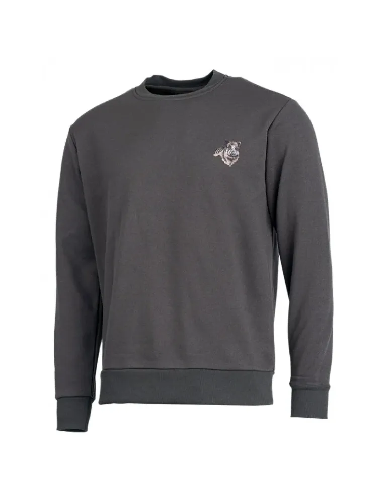 Pull enfant Treeland broderie sanglier vert