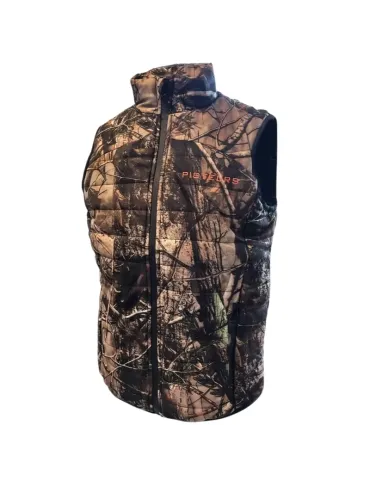 Gilet chauffant Pisteurs camo