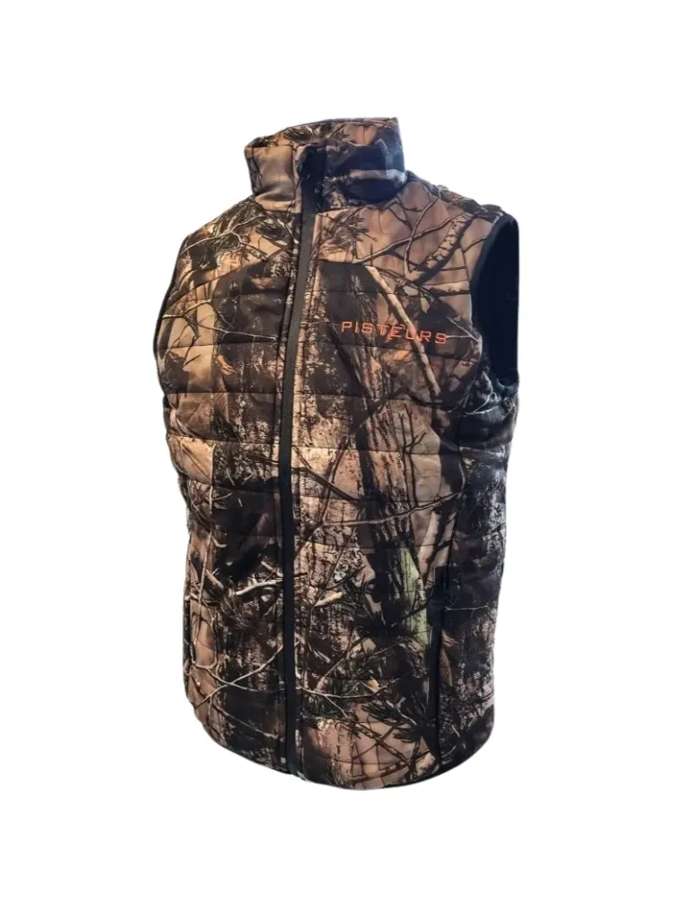 Gilet chauffant Pisteurs camo