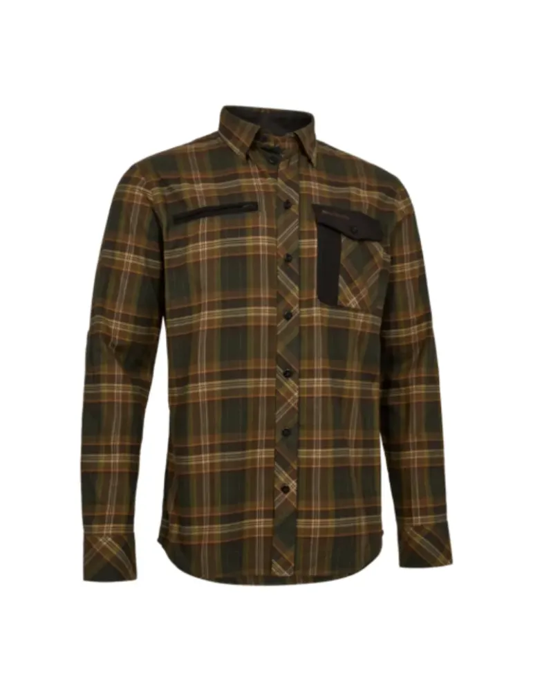 Chemise Deerhunter Bennett marron
