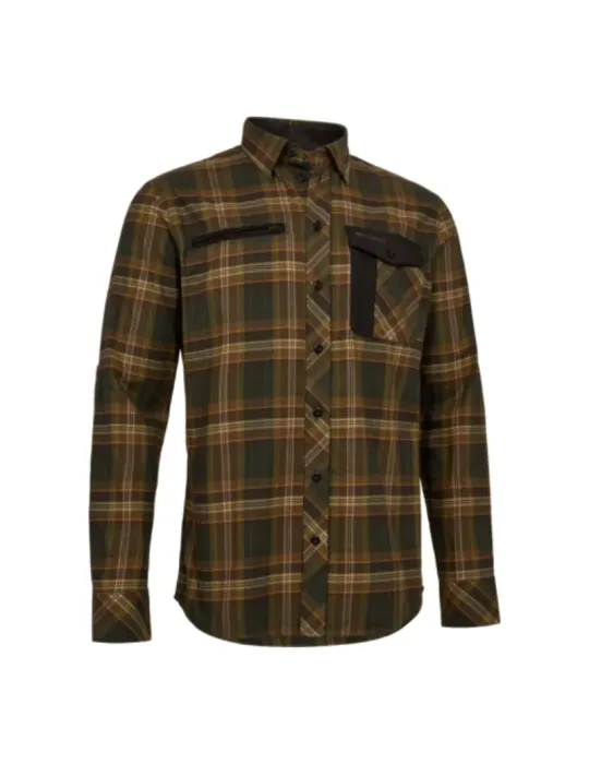 Chemise Deerhunter Bennett marron