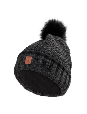 Bonnet tricot femme Deerhunter noir