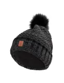 Bonnet tricot femme Deerhunter noir