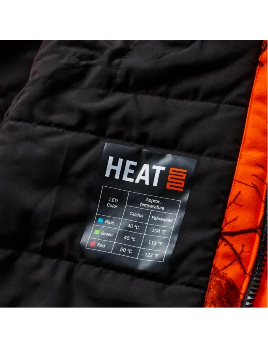 Veste chauffante Deerhunter H.Game orange