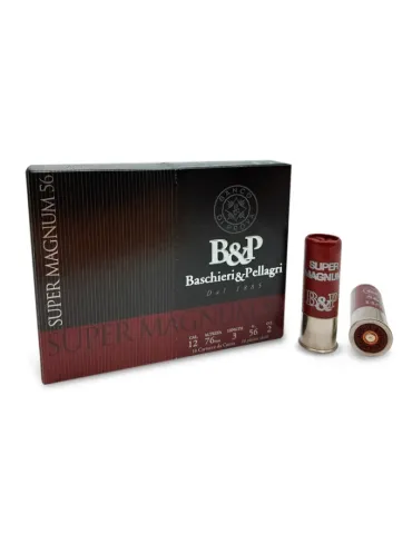 Cartouches chasse B&P Super Magnum 56g cal.12/76 x10