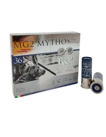 Cartouches chasse B&P MG2 Mythos 36HV 36g cal.12/70 x10