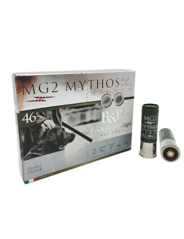 Cartouches chasse B&P MG2 Mythos 46HV 46g cal.12/76 x10