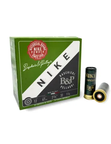Pack cartouches chasse B&P Nike 32g cal.12/70 x100