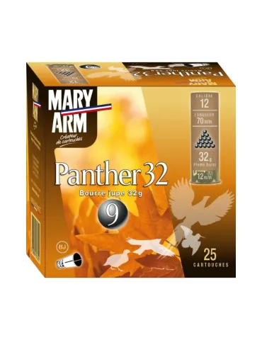 Cartouches chasse Mary Arm Panther 32 32g cal.12/70 x25