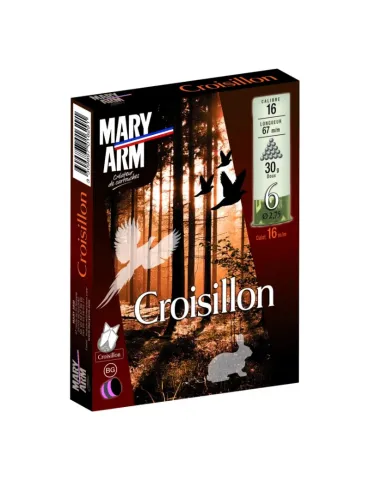 Cartouches Mary Arm Croisillon 30g cal.16/67 x10
