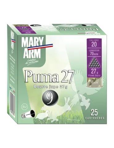 Cartouches Mary Arm Puma 27g cal.20/70 x25