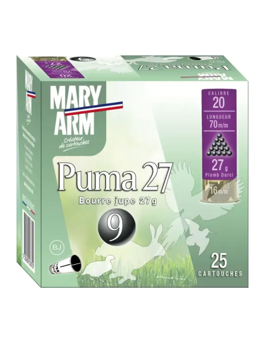 Cartouches Mary Arm Puma 27g cal.20/70 x25