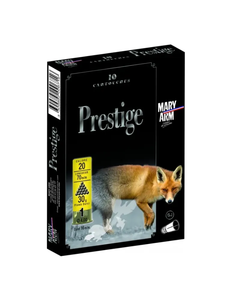 Cartouches chasse Mary Arm Prestige 30g cal.20/70 x10