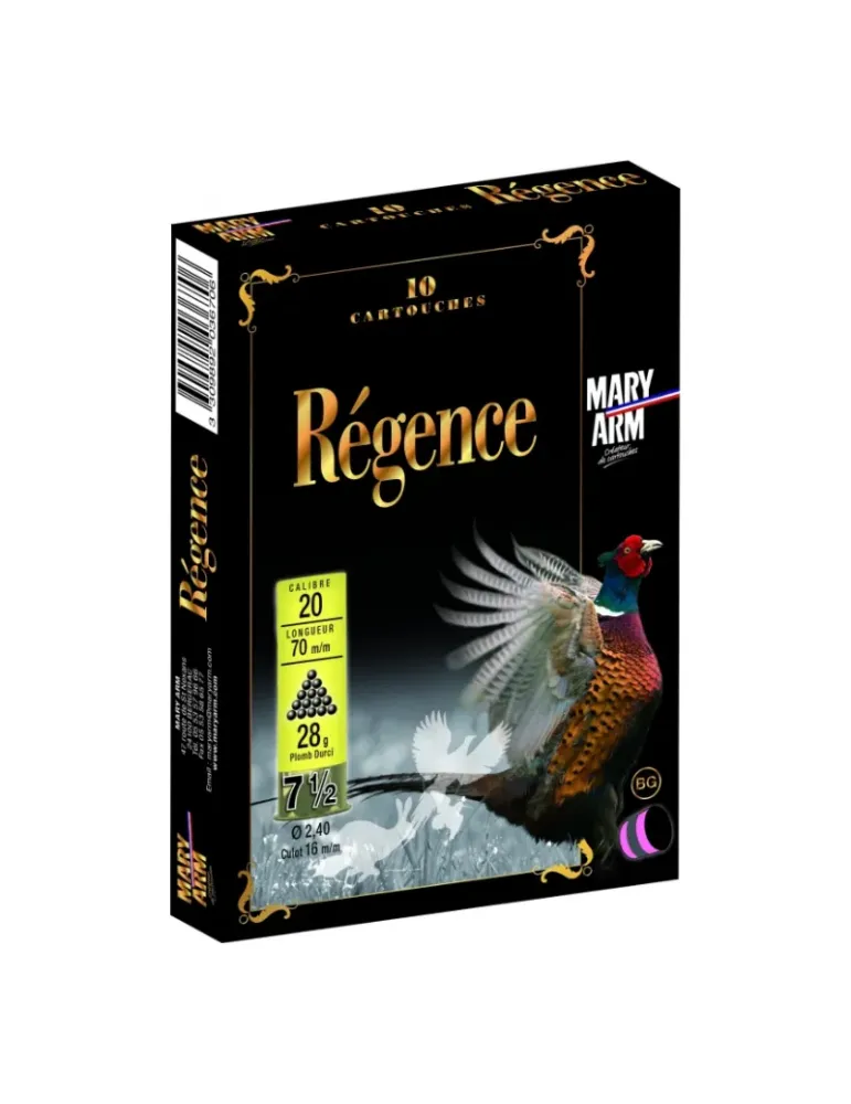 Cartouches Mary Arm Régence 28g cal.20/70 x10