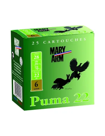 Cartouches Mary Arm Puma 22g cal.28/70 x25