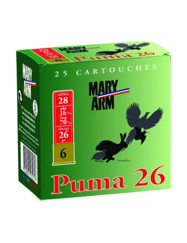Cartouches Mary Arm Puma 26g cal.28/70 x25