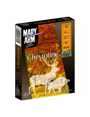 Cartouches chevrotines Mary Arm 9 grains 35g cal.12/67 x10