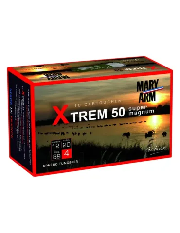 Cartouches chasse Mary Arm Xtrem 50 50g cal.12/89 x10