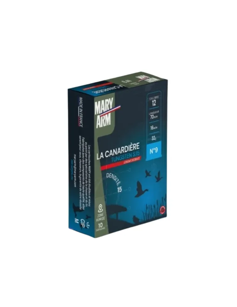 Cartouches chasse Mary Arm La Canardière 32g cal.12/70 x10
