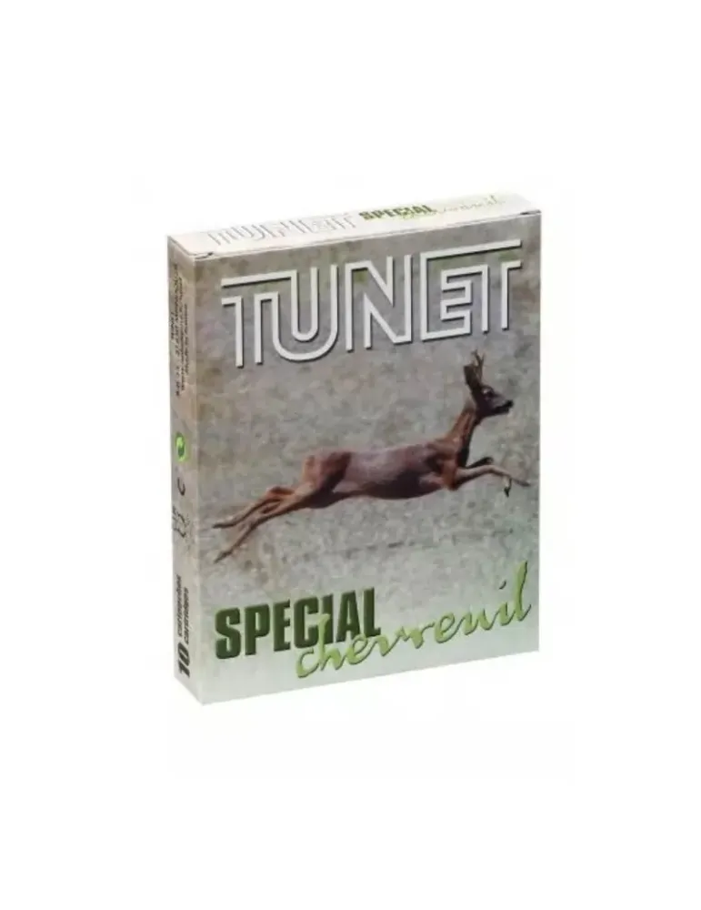 Cartouches chasse Tunet Spécial chevreuil 34g cal.20/70 x10