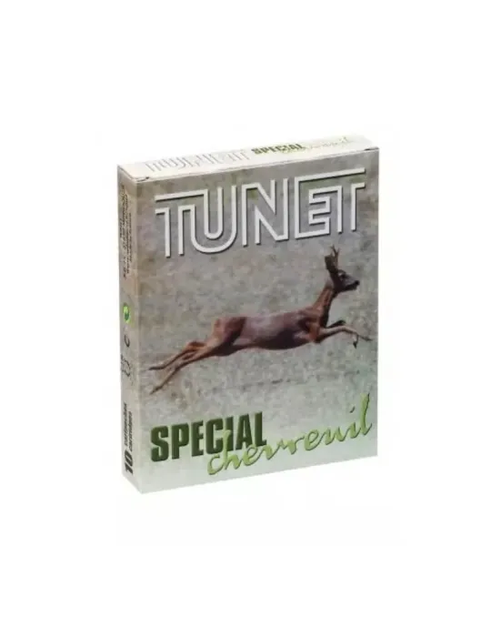 Cartouches chasse Tunet Spécial chevreuil 34g cal.20/70 x10