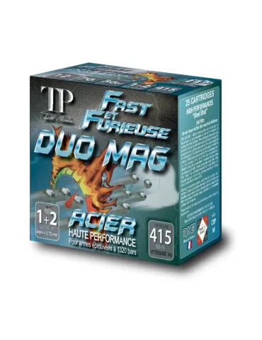 Cartouches chasse Tunet Fast & Furieuse Duo Mag 36g cal.12/76x25