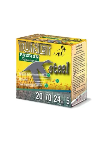 Cartouches chasse Tunet Passion Steel 24g cal.20/70 x25