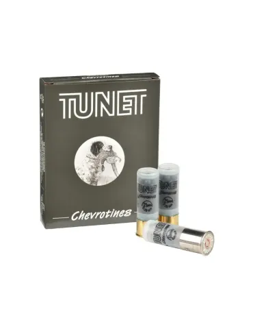 Cartouches chevrotines Tunet 9 grains cal.12/67 x10
