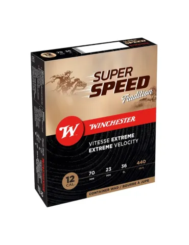 Cartouches chasse Winchester Super Speed Gen.2 36g cal.12/70 x10