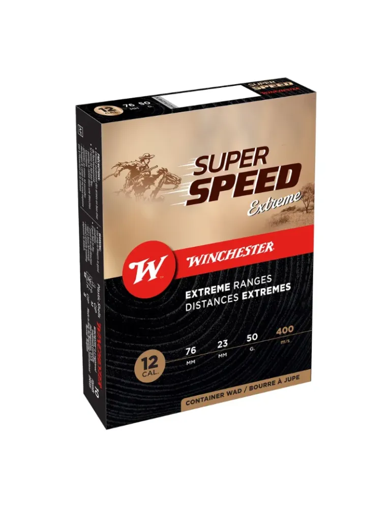 Cartouches chasse Winchester Super Speed Mag Gen.2 50g cal.12/76 x10