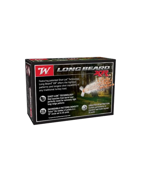 Cartouches chasse Winchester Long Beard 49g cal.12/76 x10