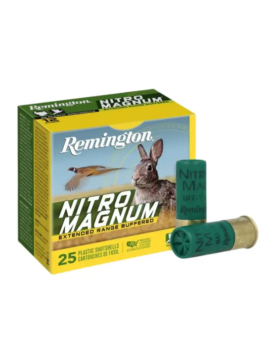 Cartouches chasse Remington Nitro Magnum 53g cal.12/76 x25