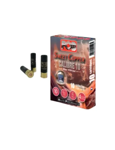 Cartouches chasse FOB Sweet Copper Super Magnum 50g cal.10/89 x10