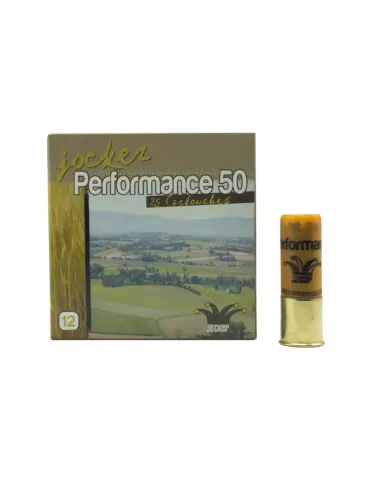 Cartouches chasse Jocker Performance 50g cal.12/76 x25
