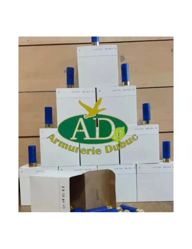 Cartouches chasse Armurerie Dubuc 36g cal.12/70 x25
