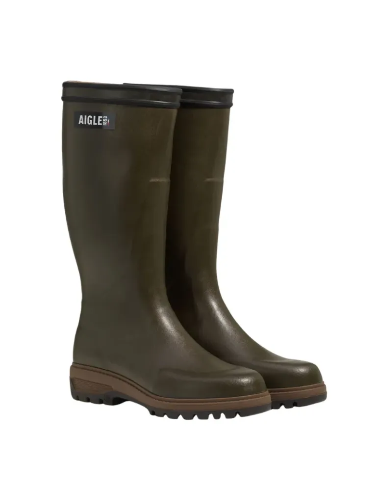 Bottes Aigle Parcours 3.0 vert olive
