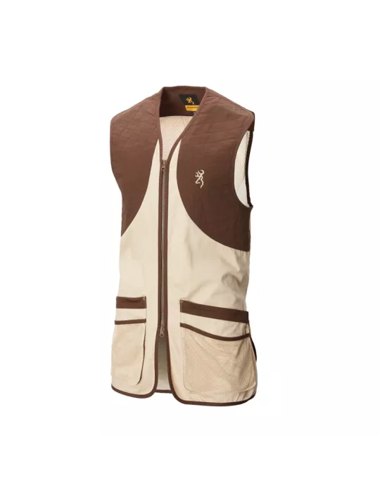 Gilet de tir Browning Classic beige