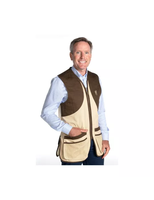 Gilet de tir Browning Classic beige