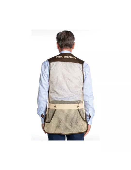 Gilet de tir Browning Classic beige