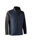 Veste doudoune Moor Deerhunter avec tricot bleu marine