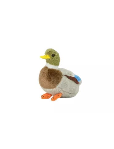 PELUCHE CANARD COLVERT PETIT MODELE 13CM